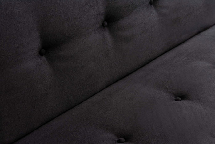 Atelier Del Sofa Zven Sofá-Cama de 3 Plazas Negro Atelier Del Sofa Zven Sofá-Cama de 3 Plazas Negro